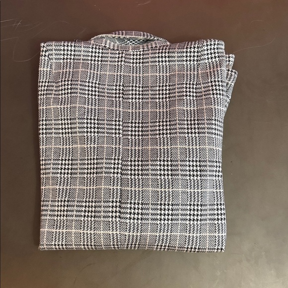 Max Studio Black, White Plaid Knit blazer - Picture 5 of 5